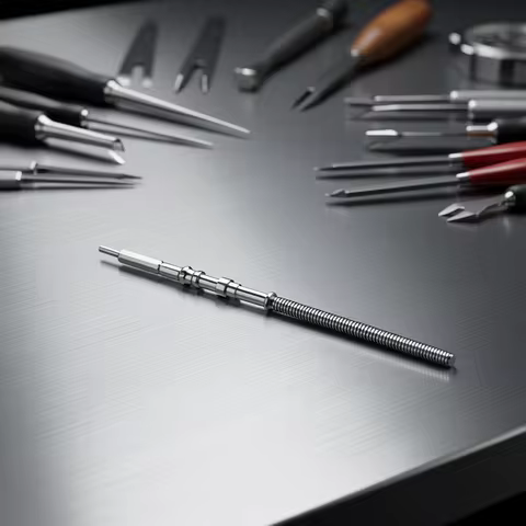 10Pcs/3Pcs Movement Watch Steel Stem Crown Kit Watch Parts For NH34 NH35 NH36 VK63 Miyota8215 Stem Spare Parts High Quality image 1