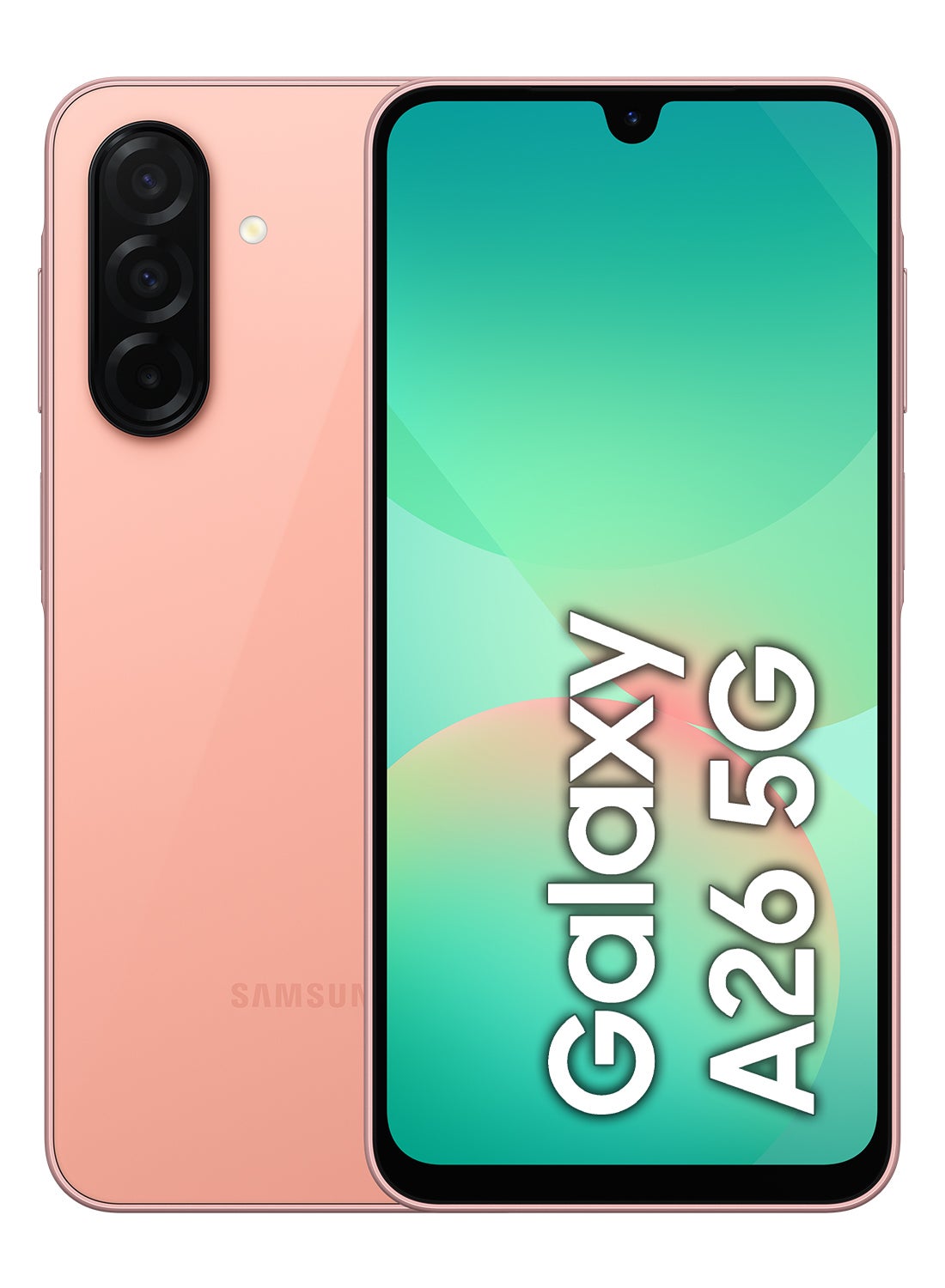 Galaxy A26 5G Dual SIM Peach Pink 8GB RAM 256GB - Middle East Version image 1