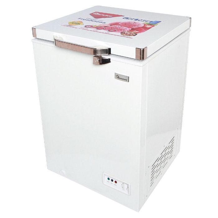 93 LITERS ALUMINIUM INTERIOR CHEST FREEZER, WHITE- CF/230 image 1
