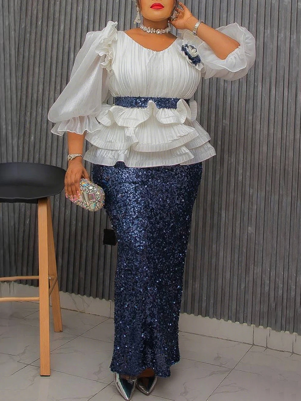 2026 Summer Party Evening Dresses Elegant Ladies Luxury Bodycon Maxi Robe Puff Sleeve Dress Africa Clothes Wedding Prom Gowns