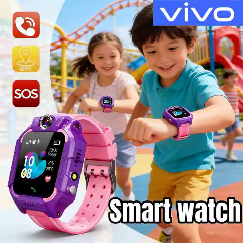 VIVO Q19 Children Kids Smart Watch SOS Phone Call Location Tracker Anti-Lost Camera Touch Screen Waterproof Student Wristwatch image 1
