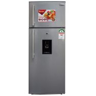 213 LITERS DOUBLE DOOR DIRECT COOL FRIDGE + DISPENSER, SILVER- RF/130