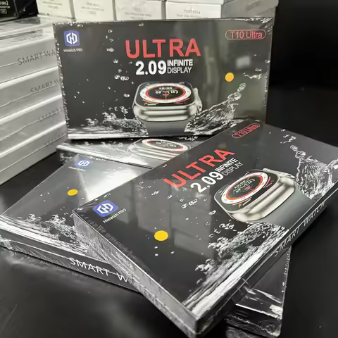 New Watch T10 Ultr Smart Watch Men 49mm 2.09 Inch NFC Women GPS Track Bluetooth Call BT Music Games Wireless Charging Smartwatch image 1