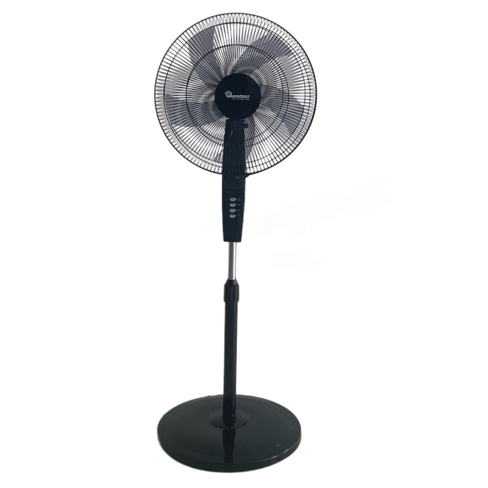 BLACK STAND FAN , WITH REMOTE - RM/757 image 1