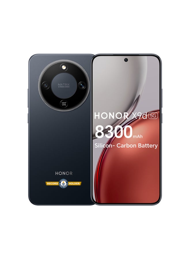 X9d 5G Dual SIM 8GB RAM 256GB Midnight Black - Middle East Version image 1