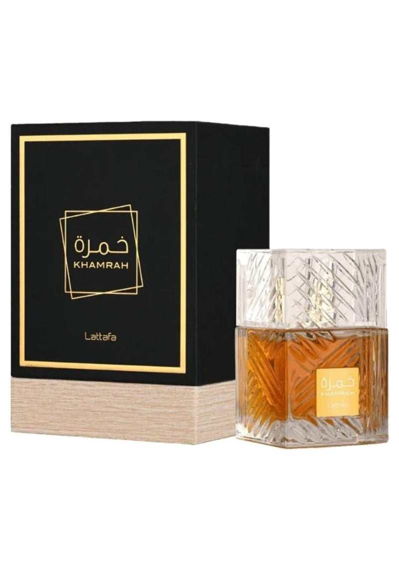 Lattafa Khamrah Unisex Eau De Parfum by Lattafa 100ml image 1