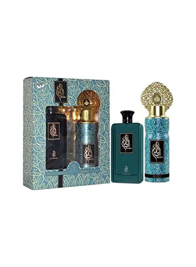 ARABIYAT Elham EDP 100Ml With Deo Set 200Ml image 2