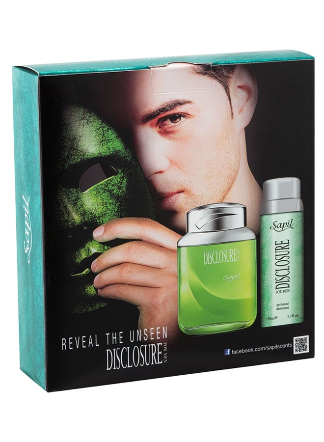 sapil Disclosure Gift Set Disclosure EDT (100 ml), Disclosure Deodorant (150 ml) image 3