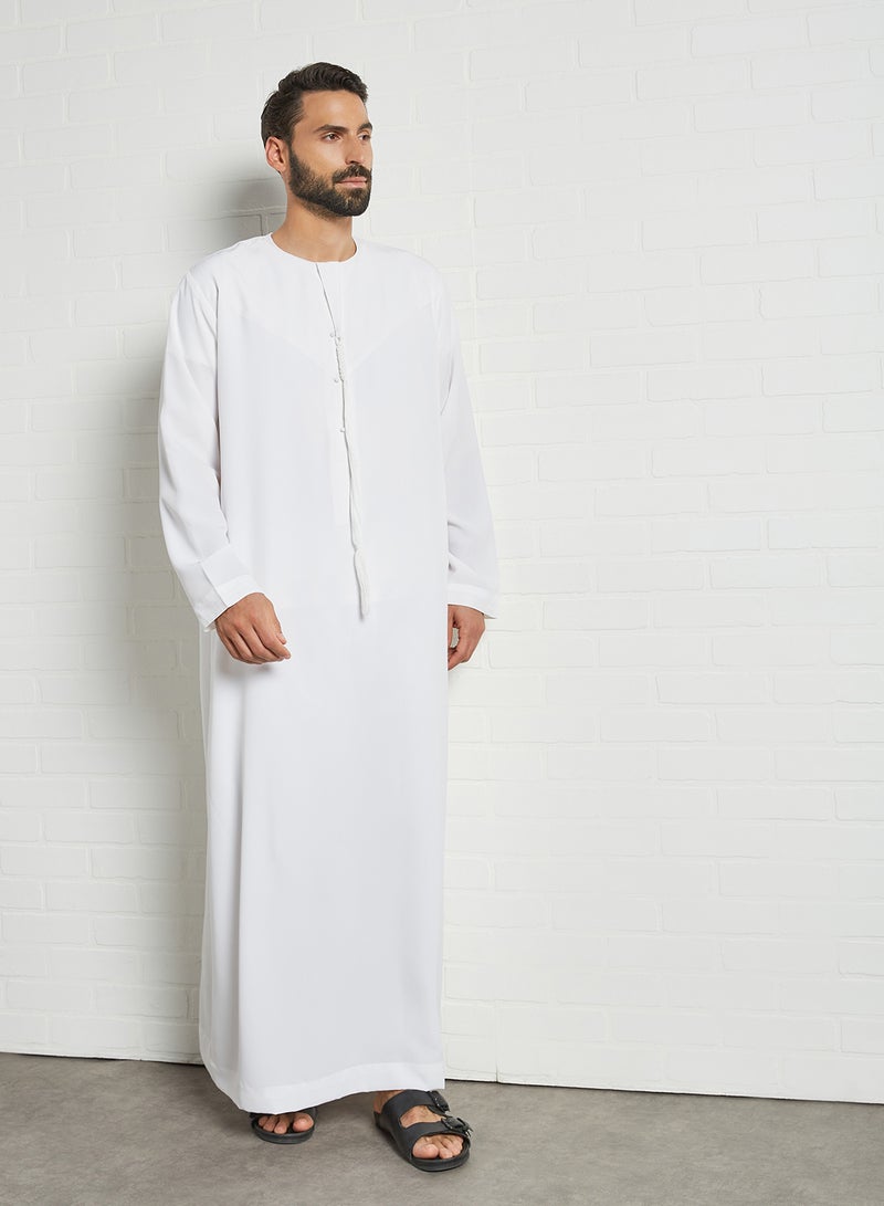 Premium Emirati Kandora White image 1