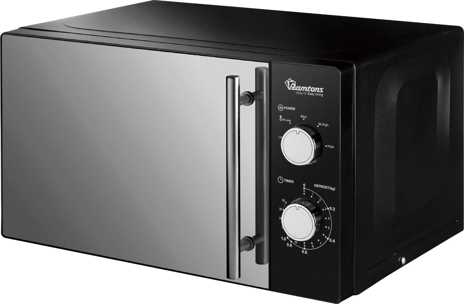 20 LITERS MANUAL MICROWAVE BLACK- RM/459