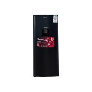 183 LITRES SINGLE DOOR DIRECT COOL FRIDGE + DISPENSER, BLACK - RF/296