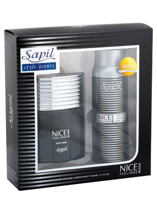 sapil Nice Feelings Gift Set Nice Feelings EDT (75 ml), Deodorant (150 ml) image 1