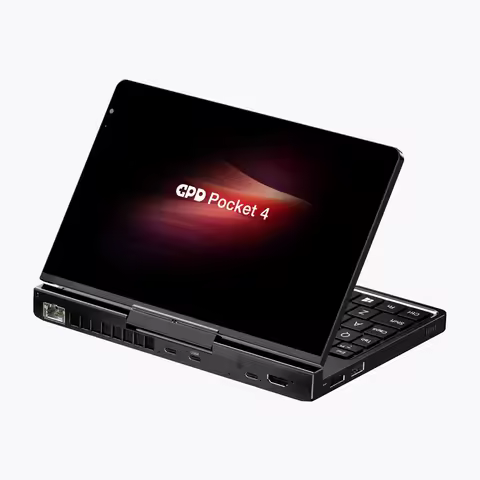 【Hot Sale】GPD Pocket4 2025 Latest AMD AI 9 HX 370/8840U 64GB 2TB NVMe 8.8" 2560×1600 144Hz 2-in-1 Laptop Tablet Palm Size MiniPC image 1