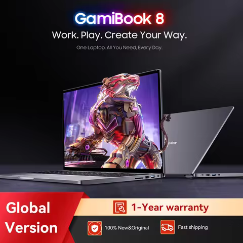 BLACKVIEW GAMIBOOK 8 16" FHD Display,16/512GB SSD AMD Ryzen™ 7 7735HS Laptop 57Wh Battery 65W Fast Charge Win11Pro Wi-Fi 6 image 1