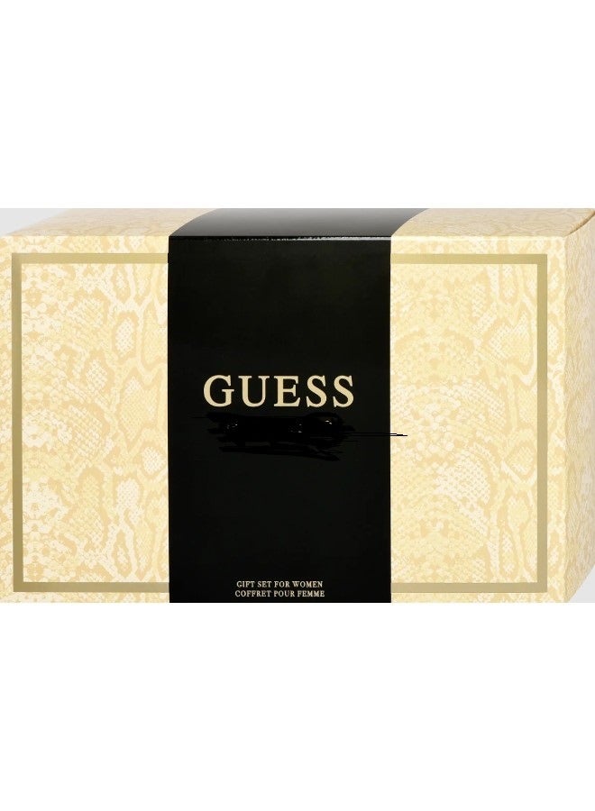 GUESS Women Set (EDT 75ml + Body Lotion 100ml + Mini 15ml +Pouch) image 2
