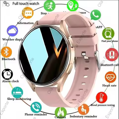 Bluetooth Call Smart Watch Pro 1.39-Inch Custom Dials Music Sports Men Women Watch 6 Health Monitor Smartwatch For Android IOS image 1
