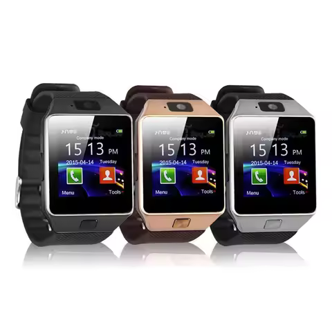 Hot DZ09 Touch Screen Smart Watch With Camera Multi Language Wrist Watch SIM Card Smartwatch For IOS Android Phone Druopshipping image 1