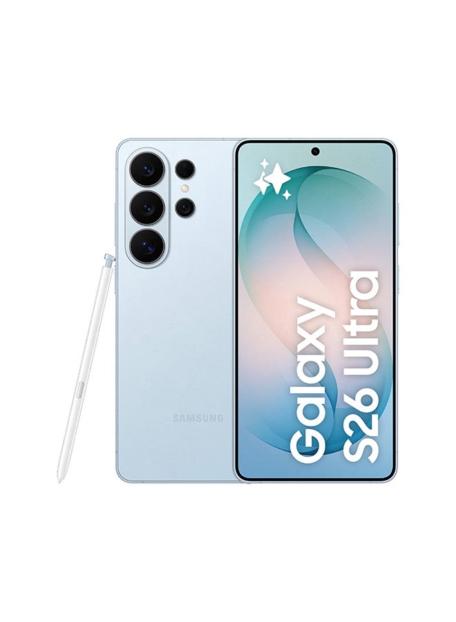 Galaxy S26 Ultra Dual SIM Sky Blue 12GB RAM 512GB 5G - Middle East Version image 1