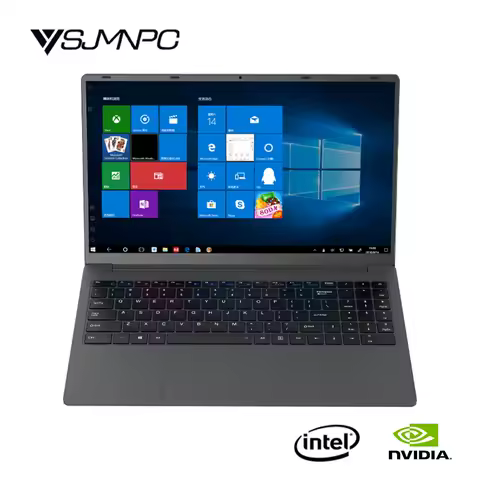 YSJMNPC 12th Gen Laptop 15.6 Inch Screen Intel N95 GeForce MX 330 2G 6M Cache,4 Core 4 threads,Turbo 3.4GHz 2*DDR4 M.2 Windows11 image 1