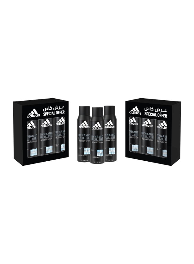 Adidas Dynamic Pulse Deodorant Body Spray Set 150ml image 2