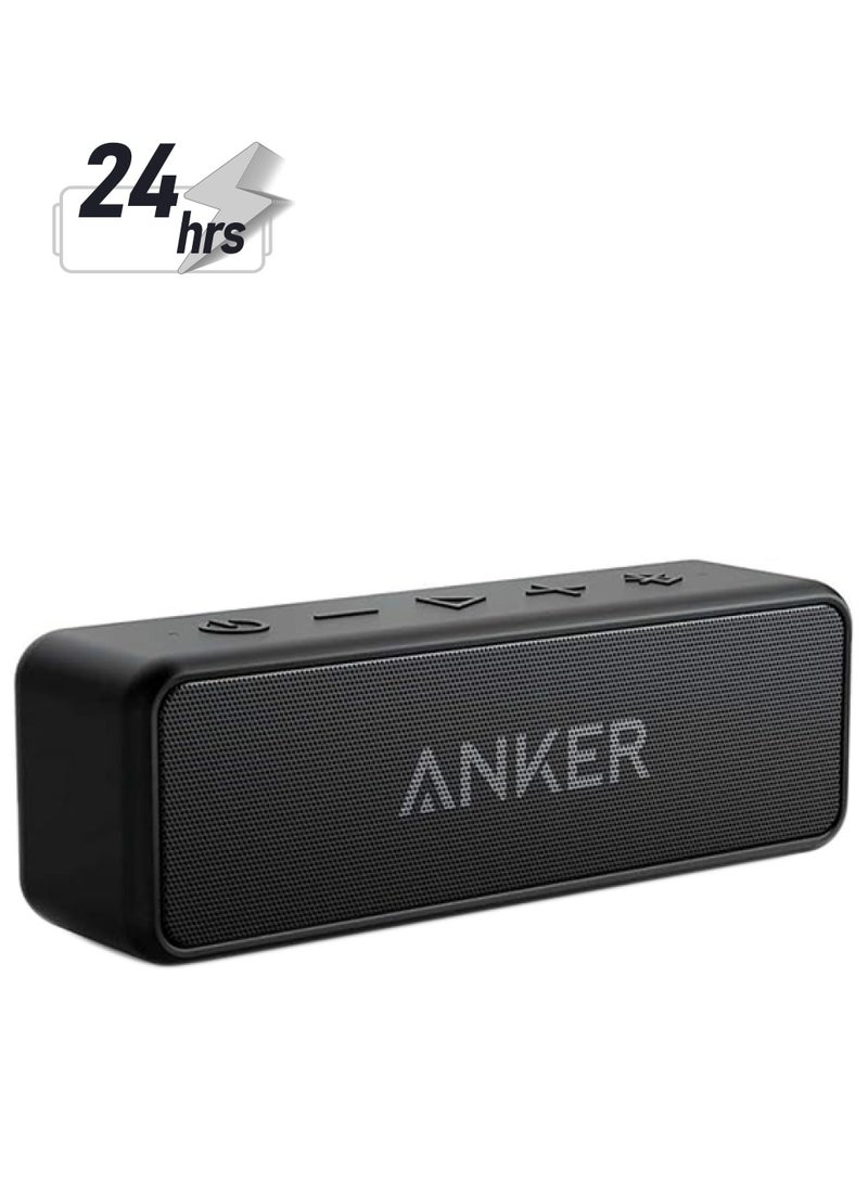 2 Portable Bluetooth Speaker with 12W Stereo Sound, Bluetooth 5, Bassup, IPX7 Waterproof, 24-Hour Playtime, Wireless Stereo Pairing, Speaker for Home, Outdoors, Travel image 1