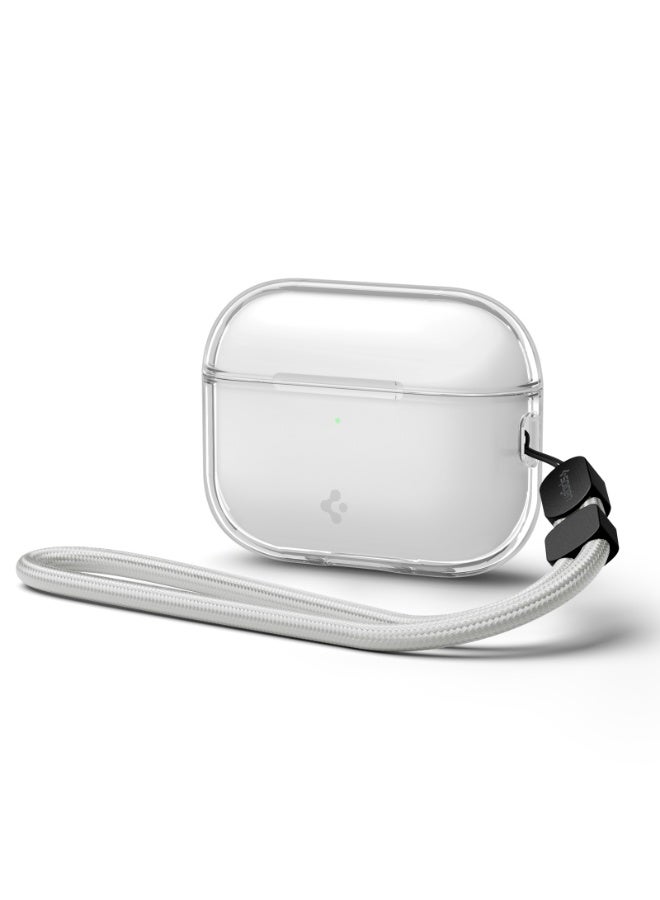 Liquid Crystal for AirPods Pro 3 Case Clear Cover [with Wrist Strap] Compatible with AirPods Pro 3rd Generation (2025) - Crystal Clear