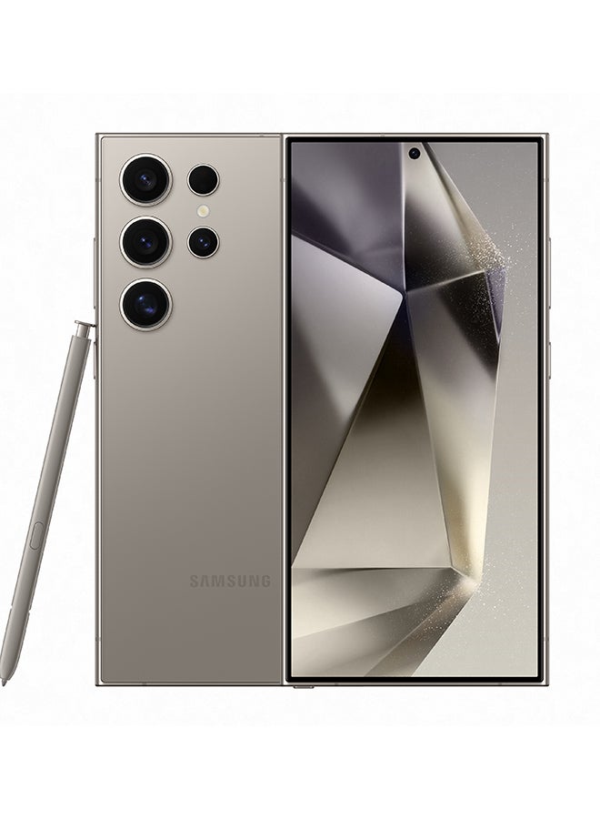 Galaxy S24 Ultra Dual SIM Titanium Gray 12GB RAM 256GB 5G - International Version image 1