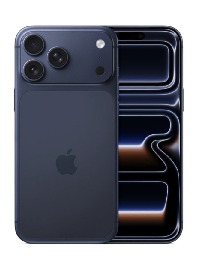 iPhone 17 Pro Max 512GB Deep Blue 5G (Nano SIM + eSIM) With FaceTime - International Version image 1