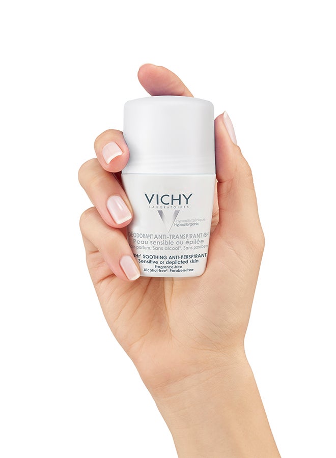 VICHY Buy 1 Soothing Anti-Perspirant Deodorant & Get 50% Off On The Second One Limited Time Offer 100ml image 5