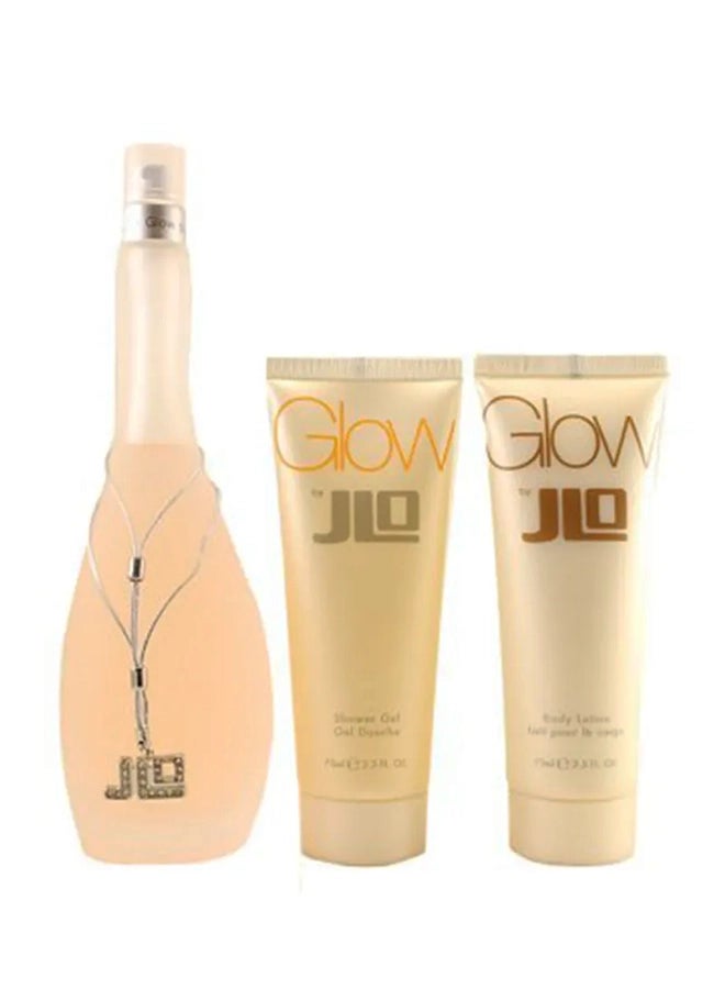 jennifer lopez Glow 3 Piece Gift Set For Women EDT With Shower Gel And Body Lotion 250ml image 3