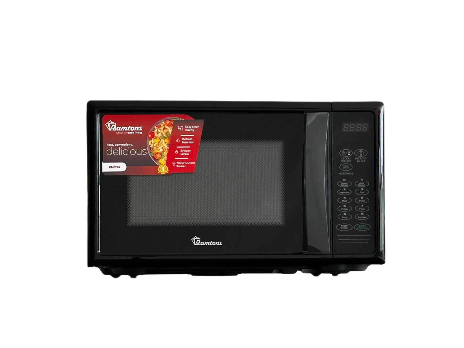 20 LITRES DIGITAL MICROWAVE BLACK - RM/762