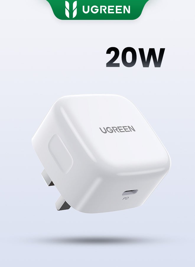 iPhone Charger Type C PD 20W Fast USB C Charger iPhone 15 Fast Charger Head Type-C Power Plug Universal Travel Adapter USB-C Plug for iPhone 15/15 Pro