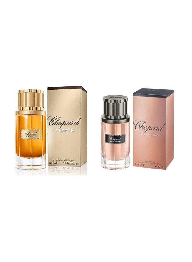 Chopard Rose Malaki And Oud Malaki EDP Set Rose Malaki 80ml, Amber Malaki 80ml image 3