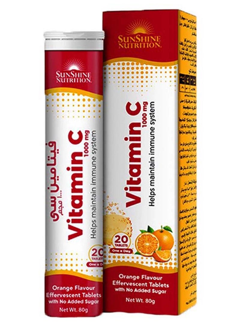 Vitamin C 20 Tablets Helps Maintain Immune System image 1