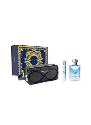 VERSACE Pour Homme EDT Natural Spray Gift Set 100ml image 3