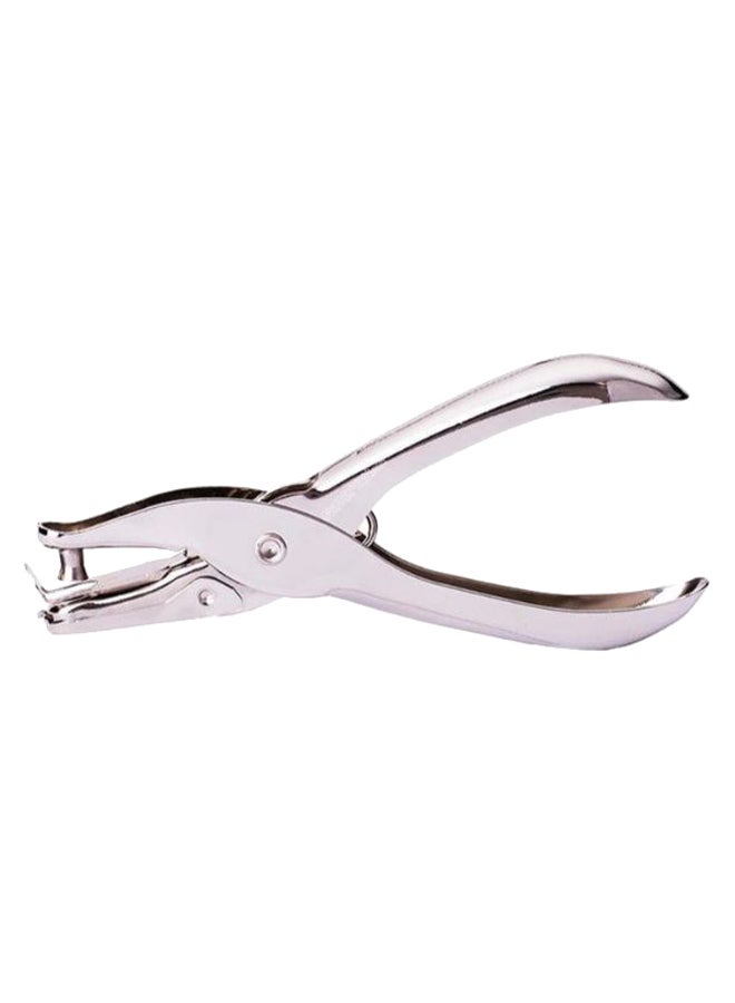 One Hole Pliers Punch Silver