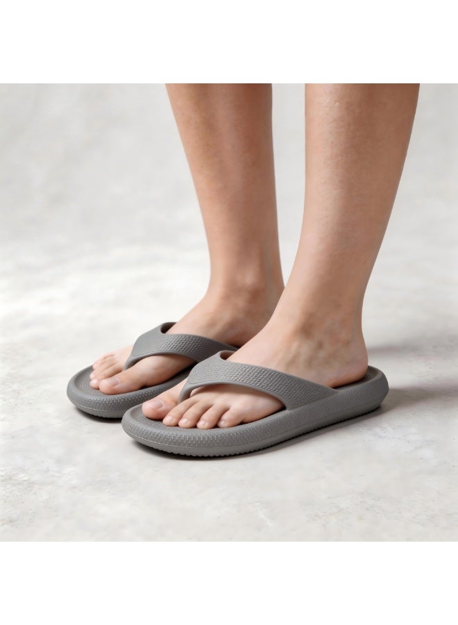Unisex Flip Flops Soft Lightweight Sandals Anti Slip Casual Slippers Shower Beach Pool Bathroom Flat Slides Shoes image 1