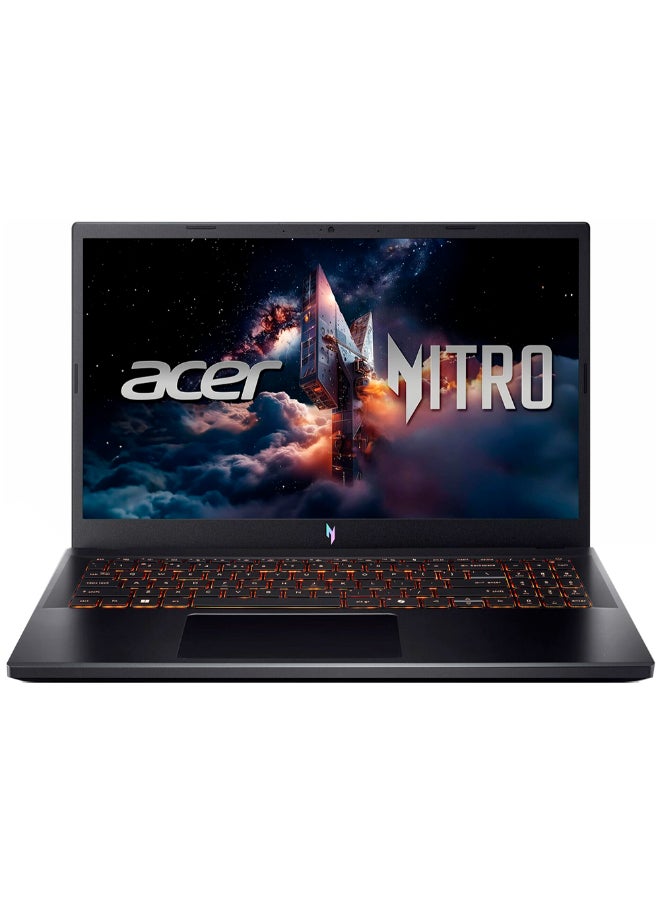 Nitro V 15 Gaming Laptop,15.6" FHD IPS 165Hz, Intel Core i5-13420H, 16GB RAM, 512 SSD, NVIDIA GeForce RTX 5050 8GB , Win 11 Home, English Obsidian Black image 1