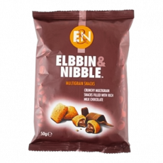 Elbbin & Nibble Milk Chocolate Multigrain Snacks50G image 1