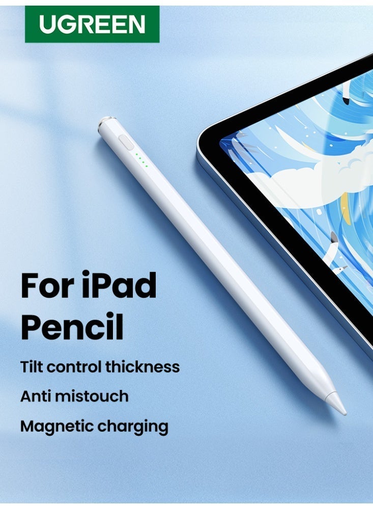 Stylus Pen for iPad with USB-C Fast Charge, Tilt Sensitivity, LED Power Display Active Pencil, Universal iPad Stylus Pencil Compatible with iPad 2018-