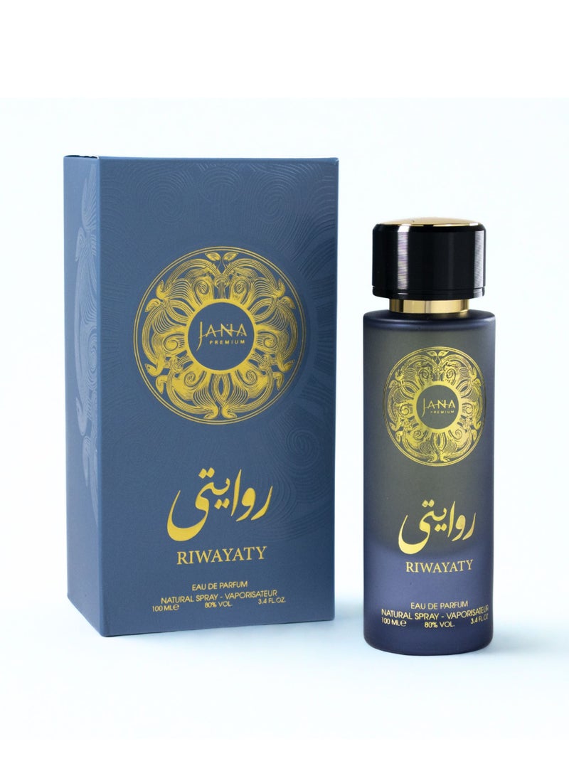 Jana Beauty Riwayaty eau de parfum for man & women-100ml- by jana beauty image 1