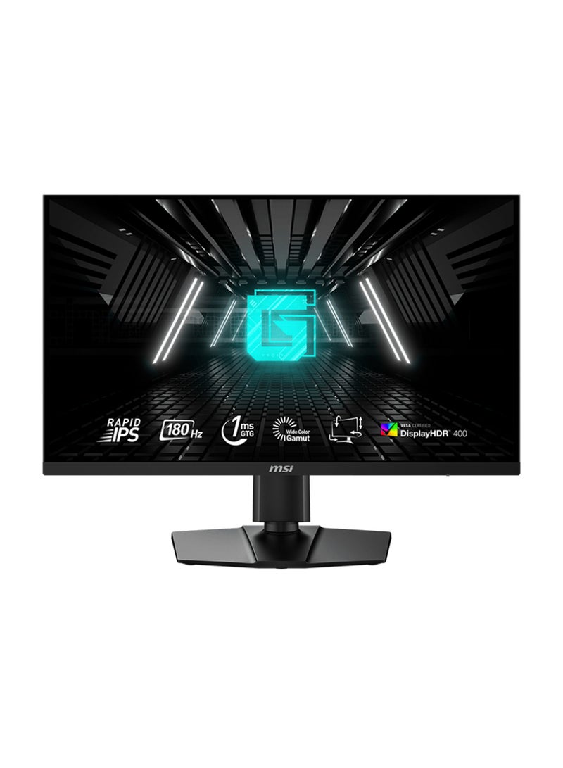 G274QPF-E2 27" Gaming Monitor, WQHD (2560x1440) Rapid IPS, 180Hz Refresh Rate, 1ms (GtG) Response Time, Adaptive-Sync, VESA DisplayHDR 400, 99% sRGB, Frameless Design, HDMI/DP Ports, Tilt/Height Adjustable Stand, 9S6-3CC29H-214 Black image 1