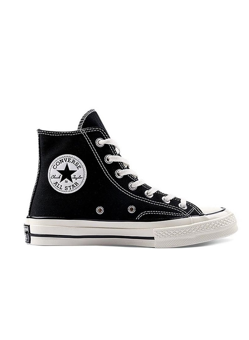 1970s Classic High Top Sneaker Black image 1