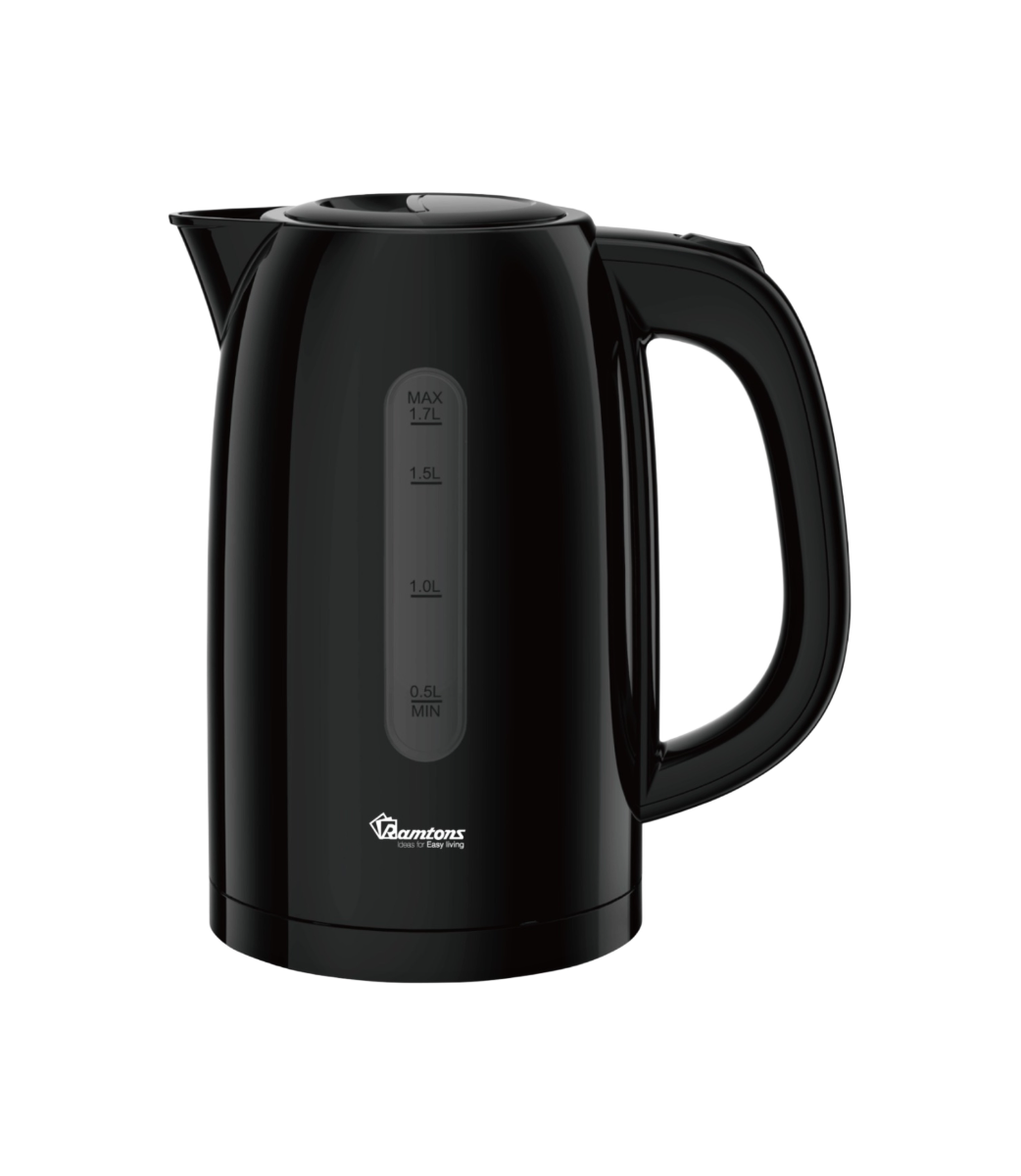 CORDLESS ELECTRIC KETTLE 1.7 LITERS BLACK- RM/766
