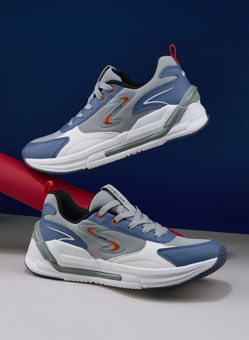 Men's Low-Top Sneakers - Bold Colours With Cloud Like Comfort image 1