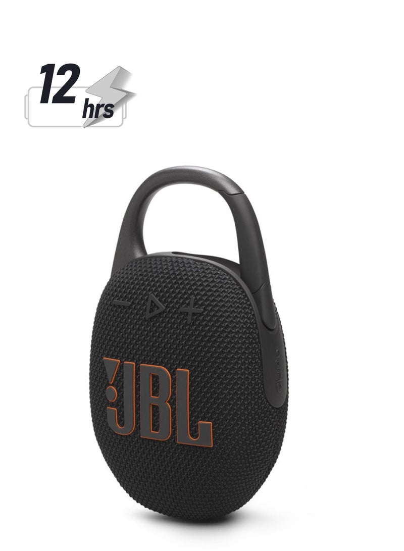 Clip 5 - Portable Waterproof Speaker - Black image 1