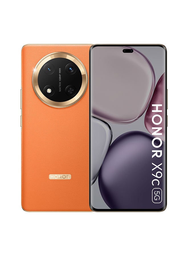 X9c 5G Dual SIM 12GB RAM 256GB ROM Sunrise Orange - International Version image 1