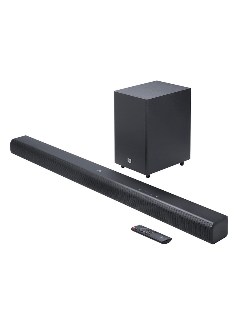 Cinema SB550 3.1 Channel Soundbar With Wireless Subwoofer JBLSB550BLKUK Black image 1