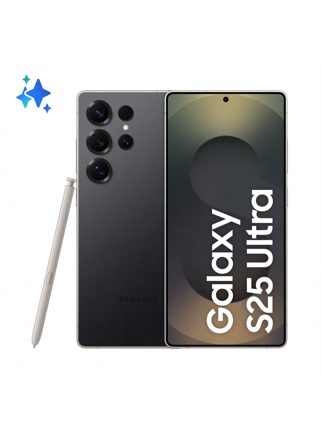 Galaxy S25 Ultra Dual SIM Titanium Black 12GB RAM 512GB 5G - International Version image 1
