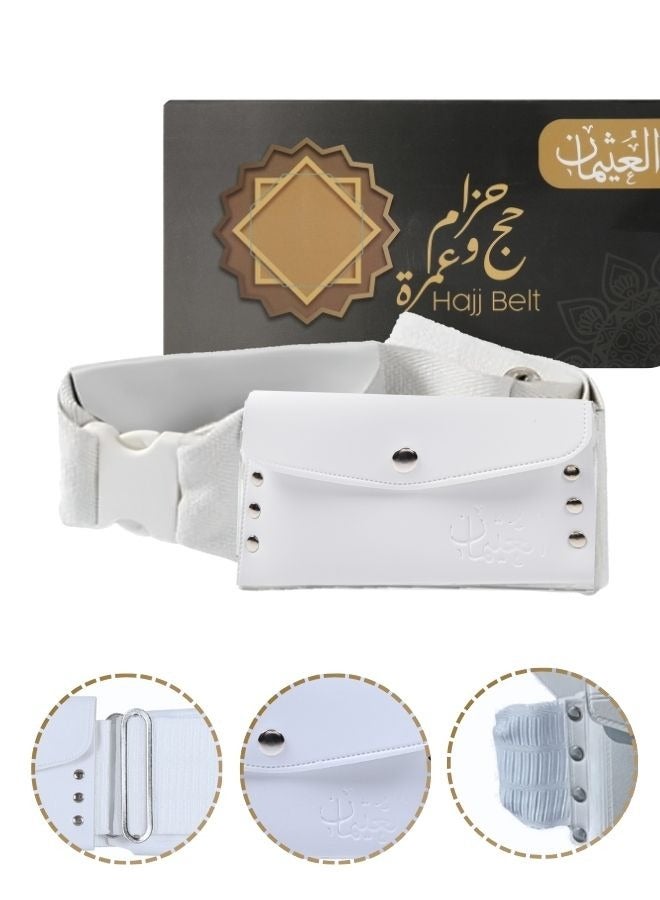 Men's Hajj & Umrah Wearing Ahram Belt -Ahram Waterproof Belt | New Dry Fast Microfiber Technology | Perfect for Ihram & Ehram image 1